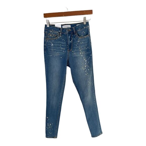 NWT Social Standard by Sanctuary Missy High Rise Skinny Jeans Size 2 Stretch - Picture 8 of 9